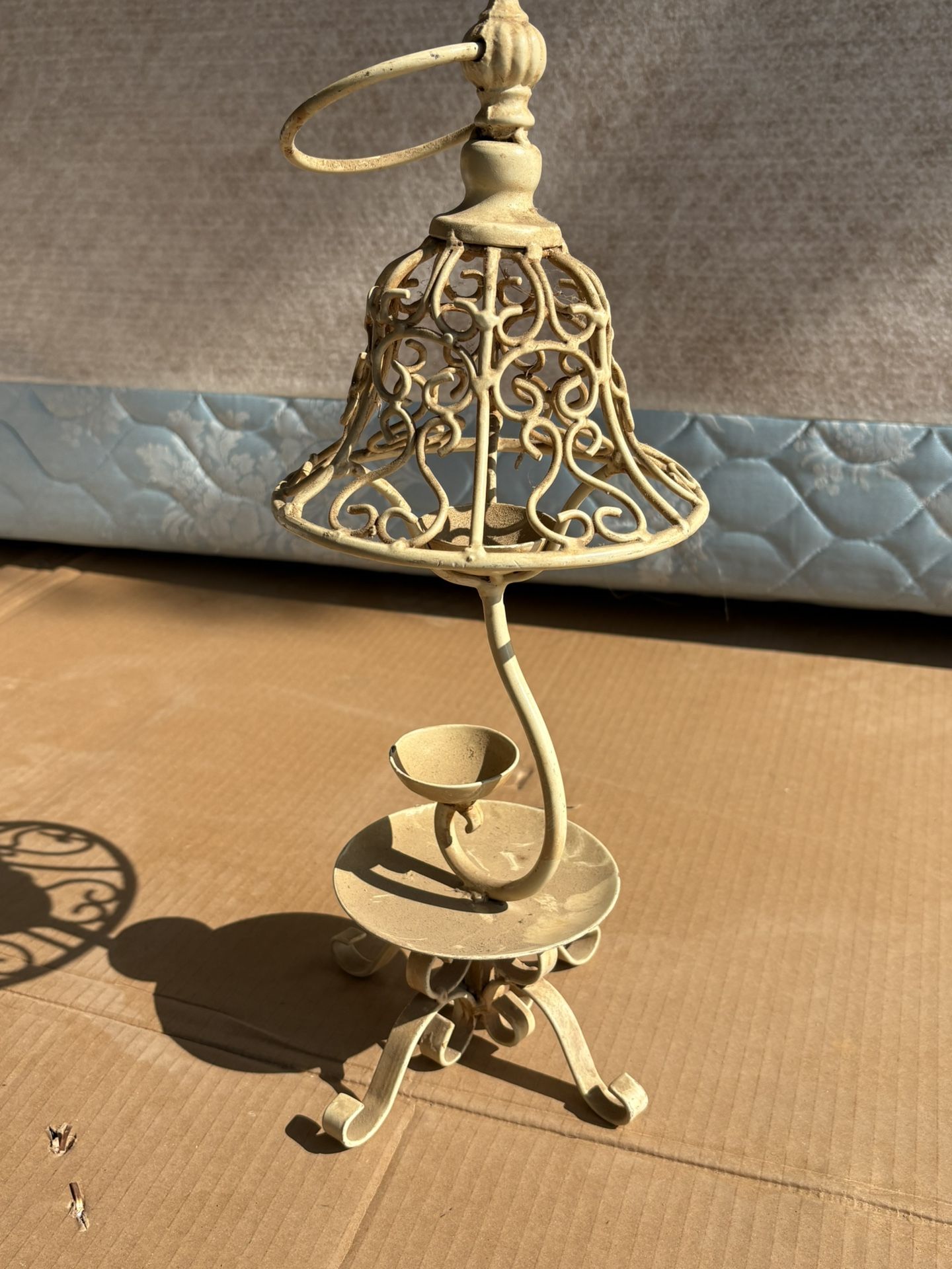 Iron Candle Holder