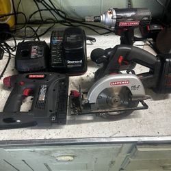 I Have A set Of Power Tools Everything Work Great Cleaning Out The Garage $100 OBO 
