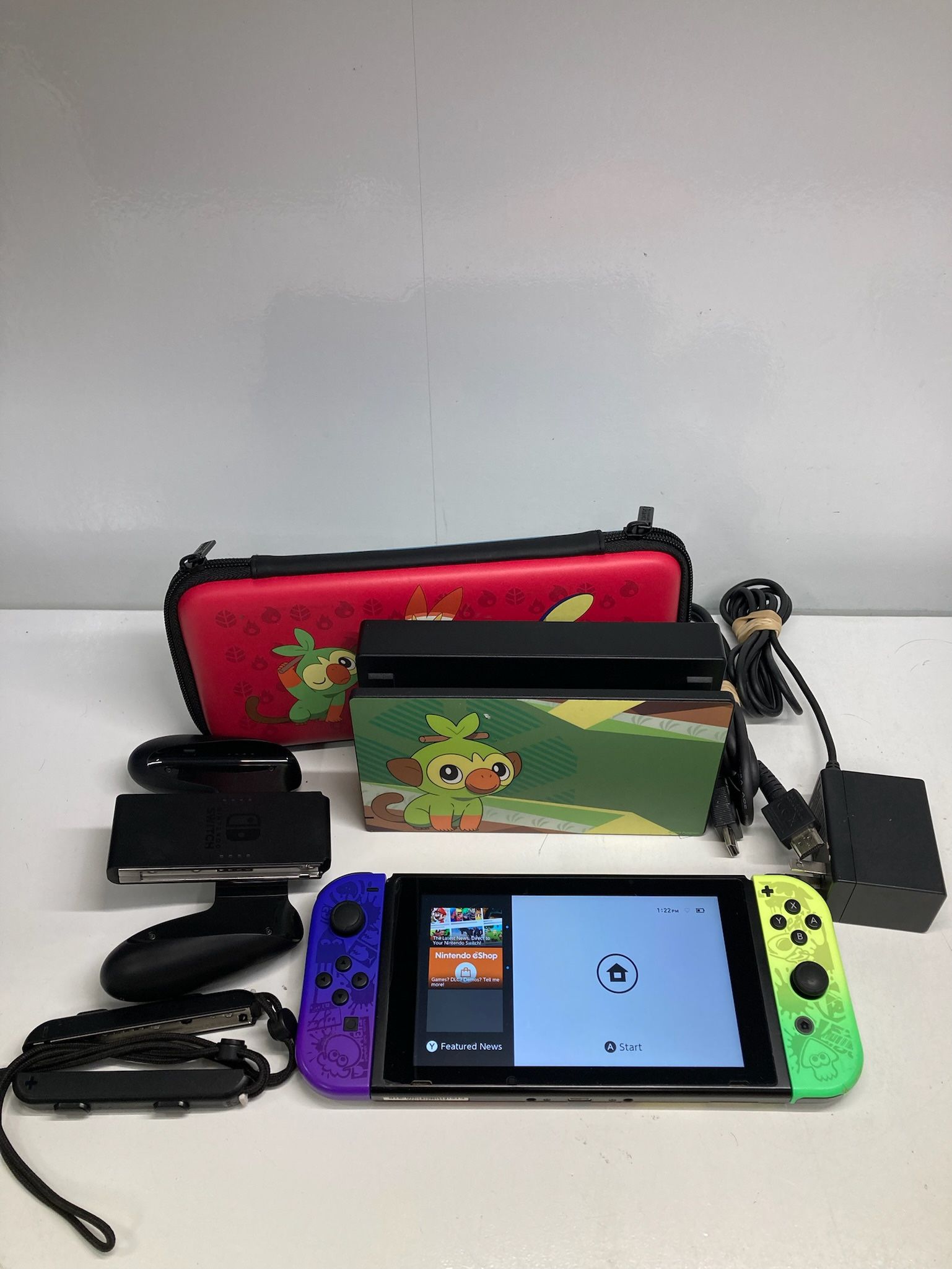 Nintendo Switch Handheld Console With Charger, Docking, HDMI