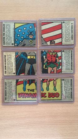 Collectors only BATMAN Cards