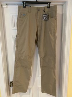 New with Tags Kuhl Mens Radikl Outdoor Klassik Fit Khaki Pant 34x32 RN 108846