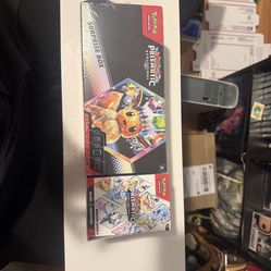 Pokemon Prismatic Evolutions Surprise Box And Booster Bundle