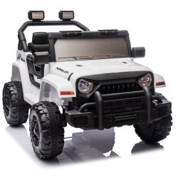 12V Kids Ride On Electric Car W/Parents Control,Dual drive, Four-wheel Suspension,With music,Bluetooth,MP3,USB,with headlights, steering wheel quick r