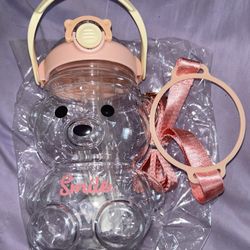 Starbucks Bear Cup Bottle Dupe (Plastic)