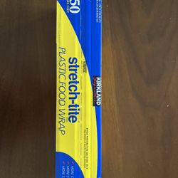 NEW Kirkland Stretch-Tite Plastic Wrap 750 sq ft (Costco)