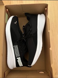 Women Puma Size 8 Black Shoes