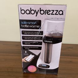 Baby Brezza Safe and Smart Bottle Warmer, Bluetooth Enabled 