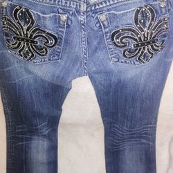Miss Me Size 29 Straight Jeans