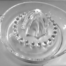 Vintage Glass Citrus Juicer