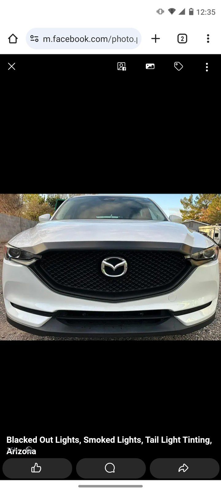Set Of Chrome Delete - Blacked Out Rims - Blacked Out Emblems For Sale - Mazda CX-5
