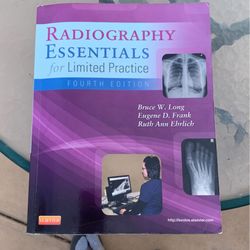 Radiography essentials for limited practice fourth edition