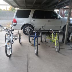 Electric Trike Bike And Non Electric