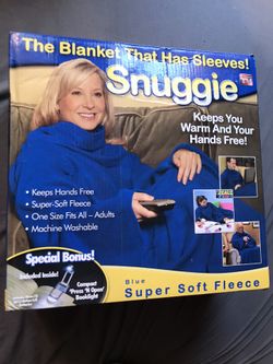Brand New Blue Snuggie!