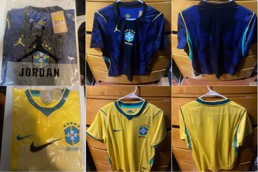 Brazil jerseys Home & away small-XL only