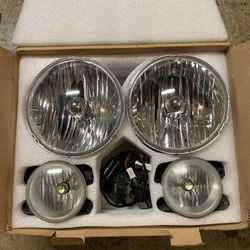 Jeep Headlights And Fog Lights 