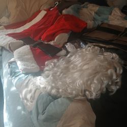 Santa Claus Suit No Boots With Everything Else 2 X To Large OBO
