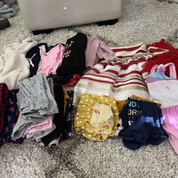 Bundle Of Baby Girls Clothes 12-18 Months