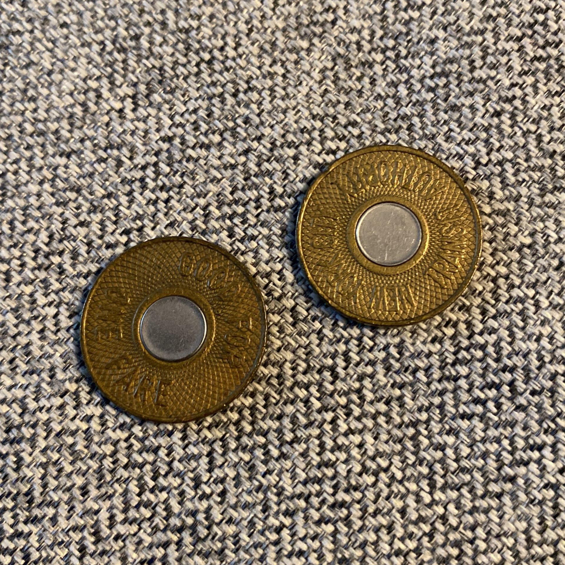 NYC subway Tokens