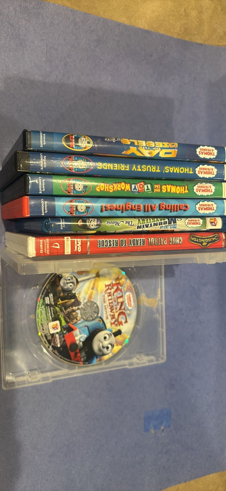 Thomas And friends DVDs