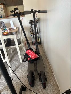 2 Electric Scooters (Xiaomi/Mi Style) + Chargers