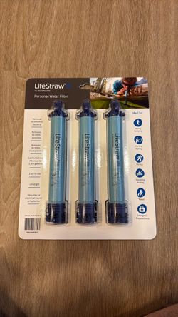 LifeStraw Personal Water Filter 3-Pack