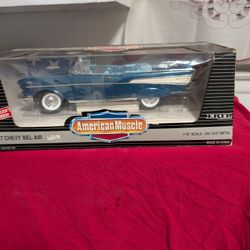 Ertl American Muscle 1957 Chevy Bel Air 1 18th Die Cast Scale