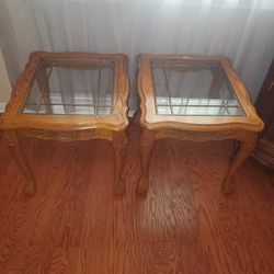 End Tables With Glass Tops