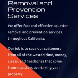 Squatter Removal Service 