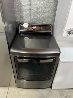 LG Black Gas Dryer