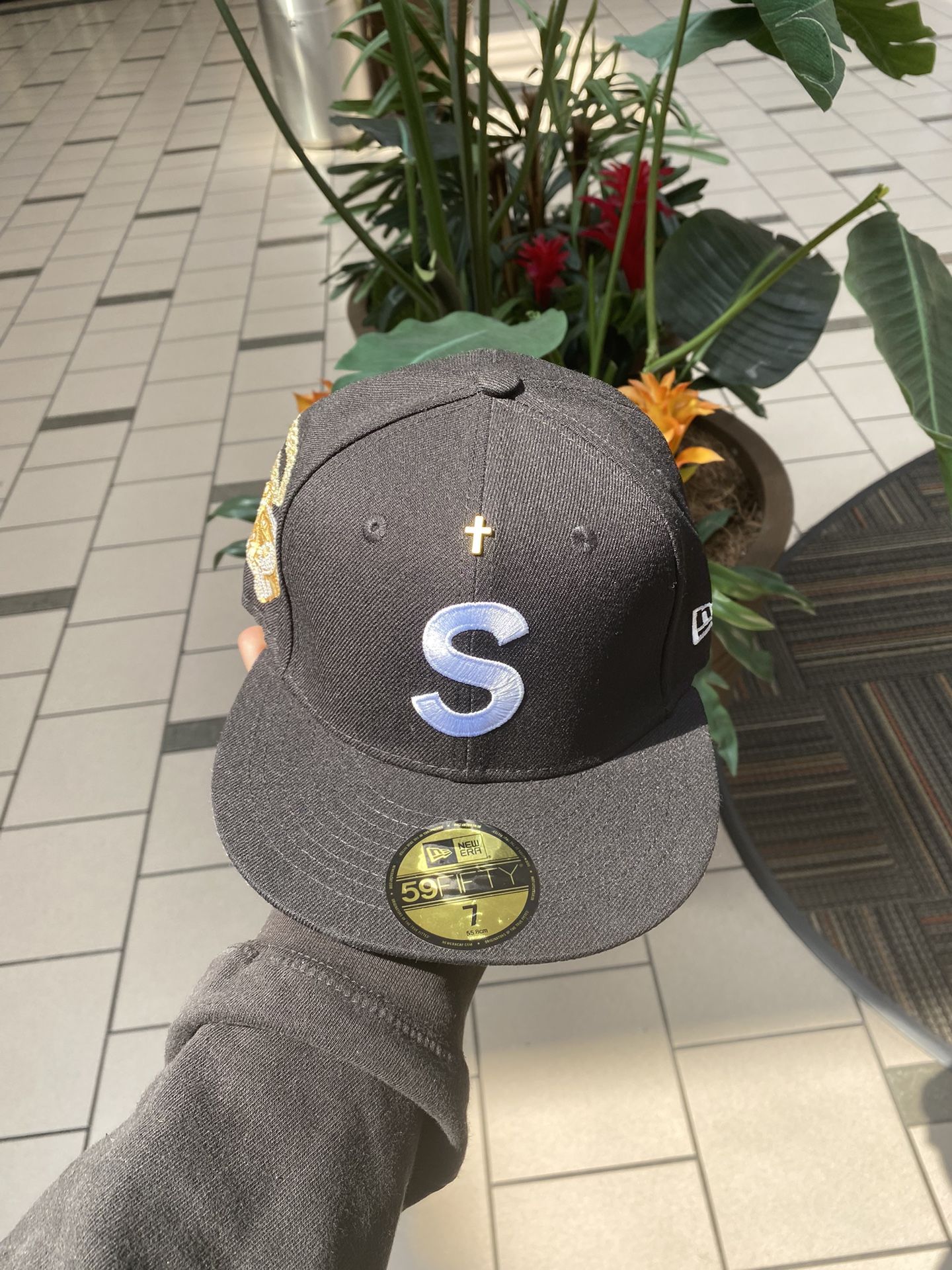 Supreme Gold Chain Hat $65 2 For $100