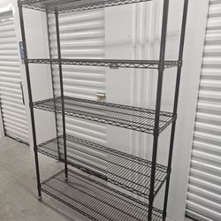 Black Wire Metal Shelf 