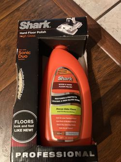 Hard floor polish vacuum (with brush)