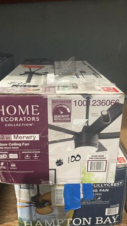 52in Indoor Ceiling Fan - Merwry