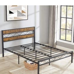Full Size Bed Frame No Box Spring Needed