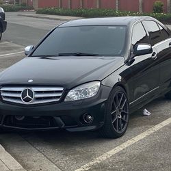 2009 Mercedes  Benz C300 with AMG Front end  C63