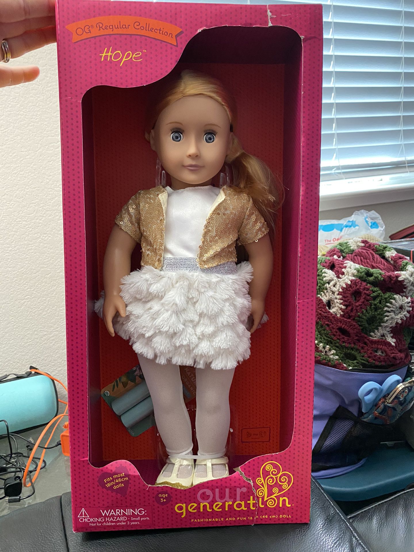 New Our Generation Hope 18” Doll!