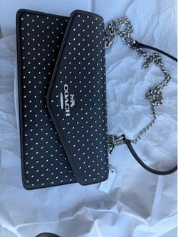 Coach Klare Envelope Crossbody bag with Rivets