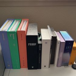 BTS VARIOUS ALBUMS 