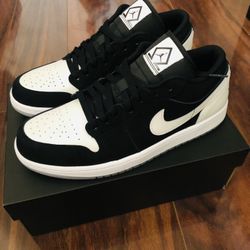 100% Authentic Jordan 1 Low Diamond Size 9.5 $160
