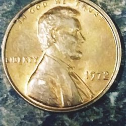 1972 DDO LINCOLN MEMORIAL ONE CENT GC