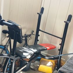 Weight Bench And Weights