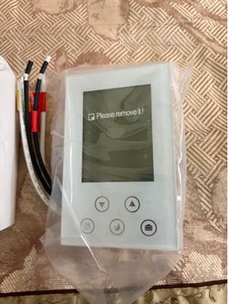 GM4 7-Day Programmable Radiant Floor Heating Thermostat 120V/240V GFCI