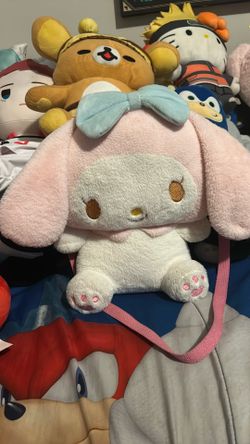 My Melody purse/backpack plush