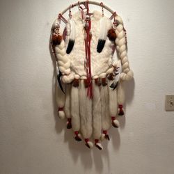 Vintage 38” Native American Indian  Handmade Mandela