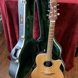 Ovation S771 Balladeer Acoustic-Electric Guitar with Hardcase