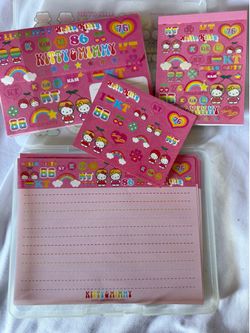 Vintage Sanrio Stationary Set