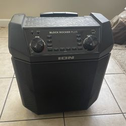 Ion Block Rocker Plus Speaker