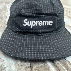 Supreme Overdyed Ripstop Camp Cap FW17
