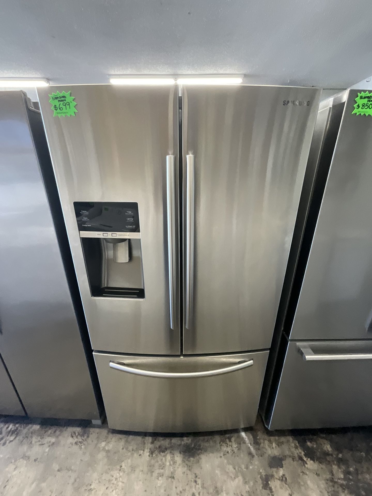 French Door Samsung Stainless Steel Refrigerator