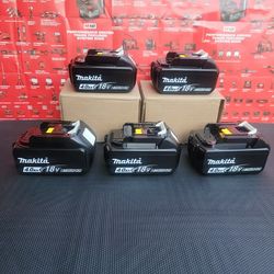 MAKITA 18V LXT LITHIUM-ION HIGH CAPACITY BATTERY 4.0 AH WITH FUEL GAUGE